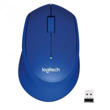 Мышь Logitech M330 Silent Plus (синий) !!! ВИТРИННЫЙ экземпляр!!!