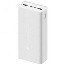 Внешний аккумулятор Xiaomi Mi Power Bank 3 PB3018ZM 30000mAh (белый)