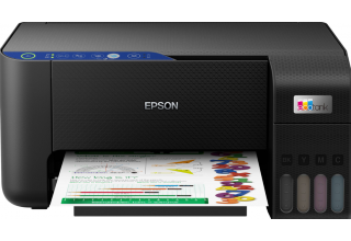 МФУ Epson EcoTank L3251 (ресурс стартовых контейнеров 3600/6500, контейнер 103)