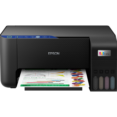 МФУ Epson EcoTank L3251 (ресурс стартовых контейнеров 3600/6500, контейнер 103)