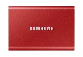 Внешний накопитель Samsung T7 1TB (красный)