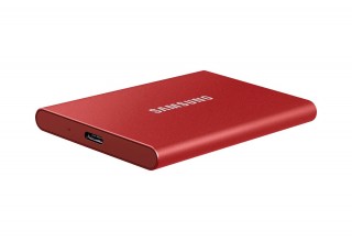 Внешний накопитель Samsung T7 1TB (красный)