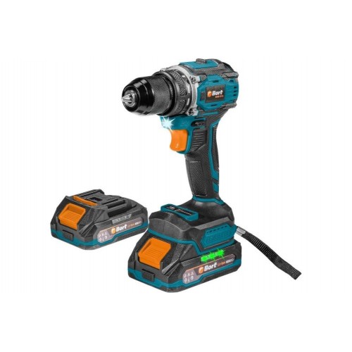 Дрель-шуруповерт Bort BAB-21S 93414912 (с 2-мя АКБ, кейс)