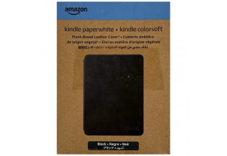 Обложка для Kindle Paperwhite 2024 и Colorsoft Plant-Based Leather Cover (черная)