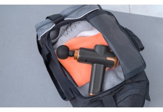 Перкуссионный массажер Beurer MG 99 CLE (серый/золотистый)