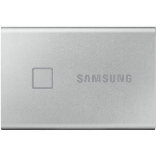 Внешний накопитель Samsung T7 Touch 500GB (серебристый)