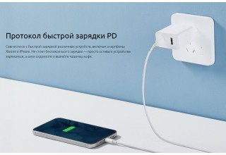 Сетевое зарядное Xiaomi Mi 33W Wall Charger BHR4996GL AD332EU