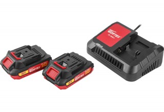 Дрель-шуруповерт Wortex LX BD 1820 Li 0329076 (с 2-мя АКБ, кейс)