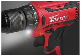 Дрель-шуруповерт Wortex LX BD 1820 Li 0329076 (с 2-мя АКБ, кейс)