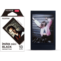 Картридж для моментальной фотографии Fujifilm Instax Mini Black (10 шт.)