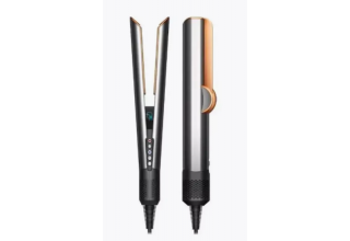 Выпрямитель для волос Dyson Airstrait (с переходником на евровилку, никель/медный)