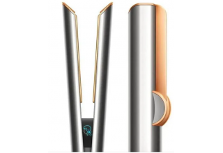 Выпрямитель для волос Dyson Airstrait (с переходником на евровилку, никель/медный)