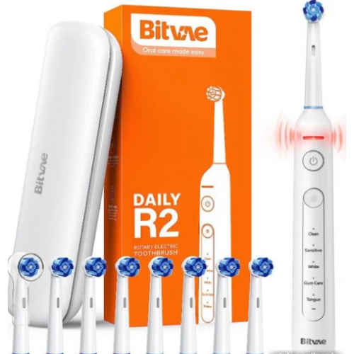 Электрическая зубная щетка Bitvae R2 (белый)