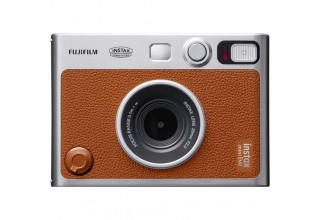 Фотоаппарат Fujifilm Instax Mini Evo (серебристый/коричневый)