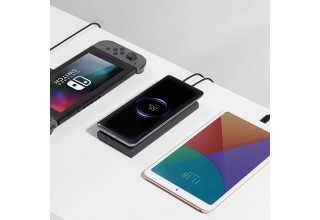 Внешний аккумулятор Xiaomi Mi 10W Wireless Power Bank 10000mAh WPB15PDZM (черный, китайская версия) 
