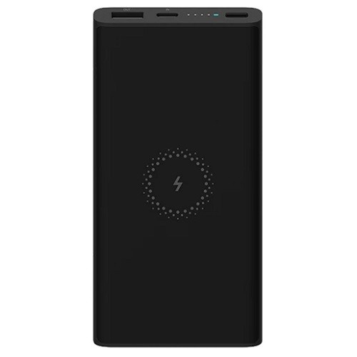 Внешний аккумулятор Xiaomi Mi 10W Wireless Power Bank 10000mAh WPB15PDZM (черный, китайская версия) 