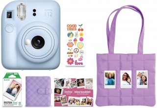 Фотоаппарат Fujifilm Instax Mini 12 Holiday Bundle 2025 (голубой) 
