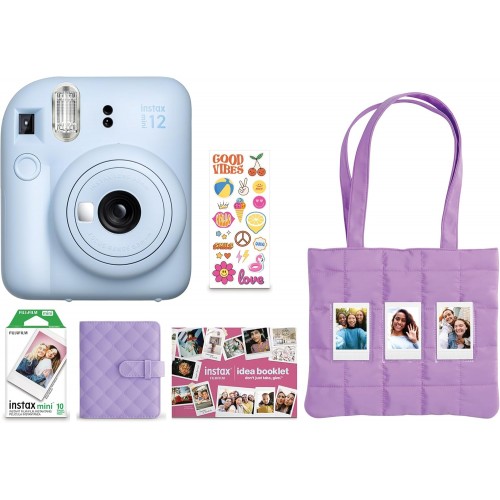 Фотоаппарат Fujifilm Instax Mini 12 Holiday Bundle 2025 (голубой) 