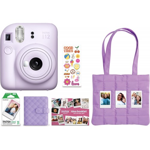 Фотоаппарат Fujifilm Instax Mini 12 Holiday Bundle 2025 (фиолетовый) 