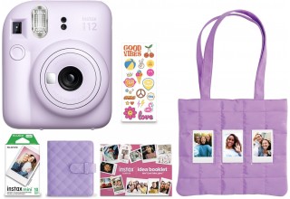 Фотоаппарат Fujifilm Instax Mini 12 Holiday Bundle 2025 (фиолетовый) 