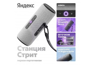 Умная колонка Яндекс Станция Стрит (серый)