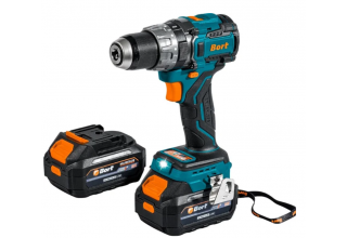Ударная дрель-шуруповерт Bort BAB-21U 93414837 (с 2-мя АКБ, кейс)