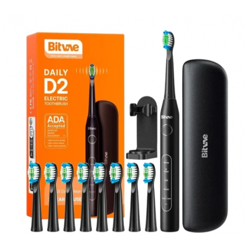 Электрическая зубная щетка Bitvae D2 (черный)