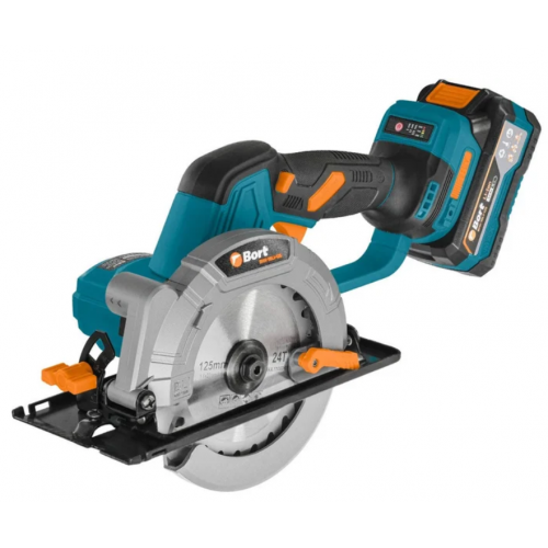 Дисковая (циркулярная) пила Bort BHK-18Li-125 (с 2-мя АКБ)