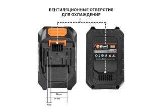 Аккумулятор Bort BA-21U-62 93418606 (18В/6 Ah)
